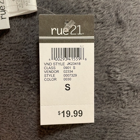 Rue21 Green Swirl See Through Shirt - Picture 3 of 3